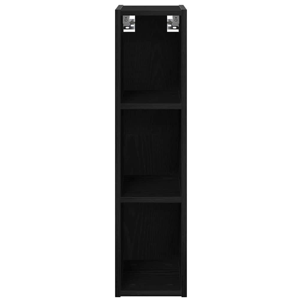 Armadio pensile Rovere Nero 20 x 29,5 x 80 cm Legno multistrato
