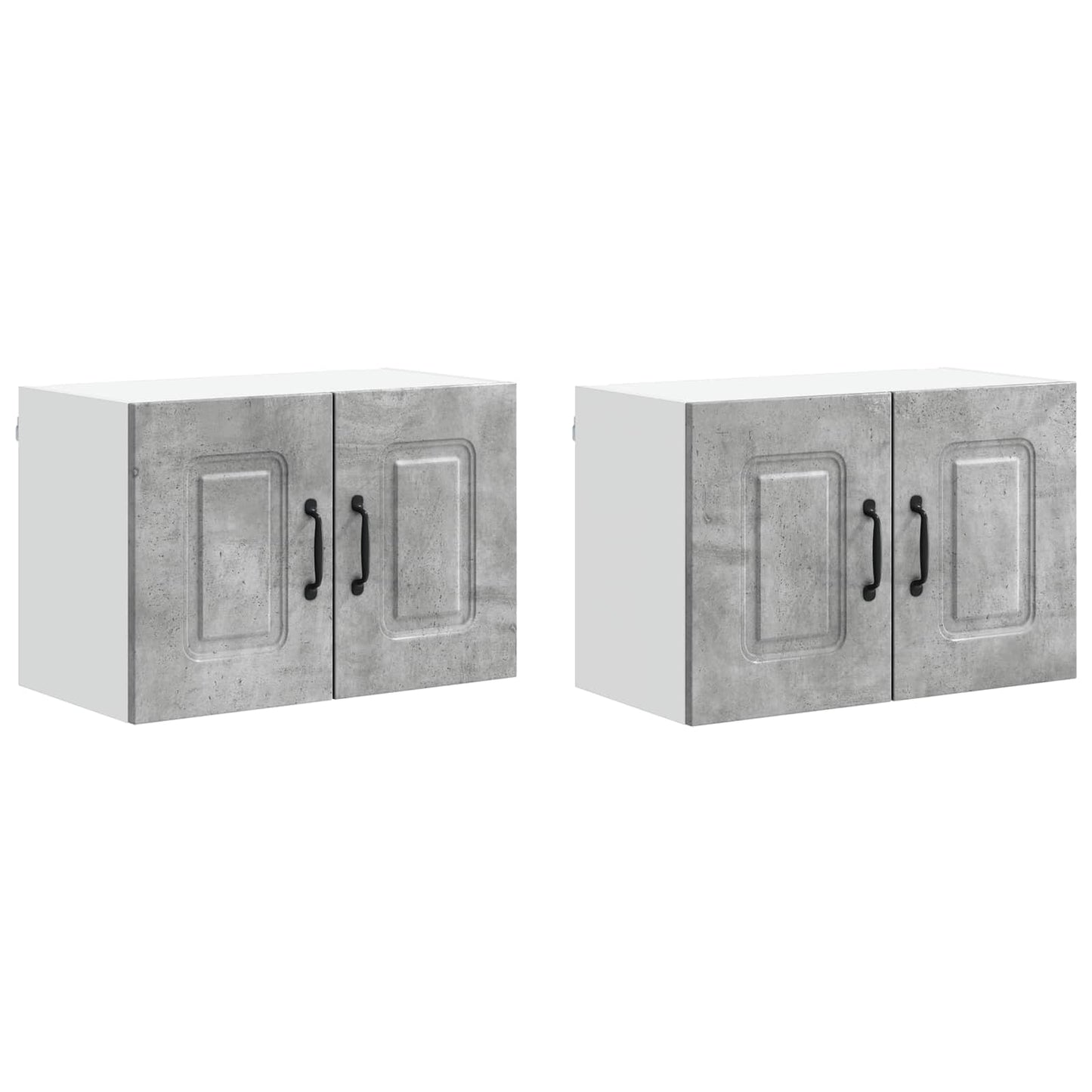 Mobile da cucina Kalmar 2 pcs Grigio cemento 60 x 31 x 40 cm