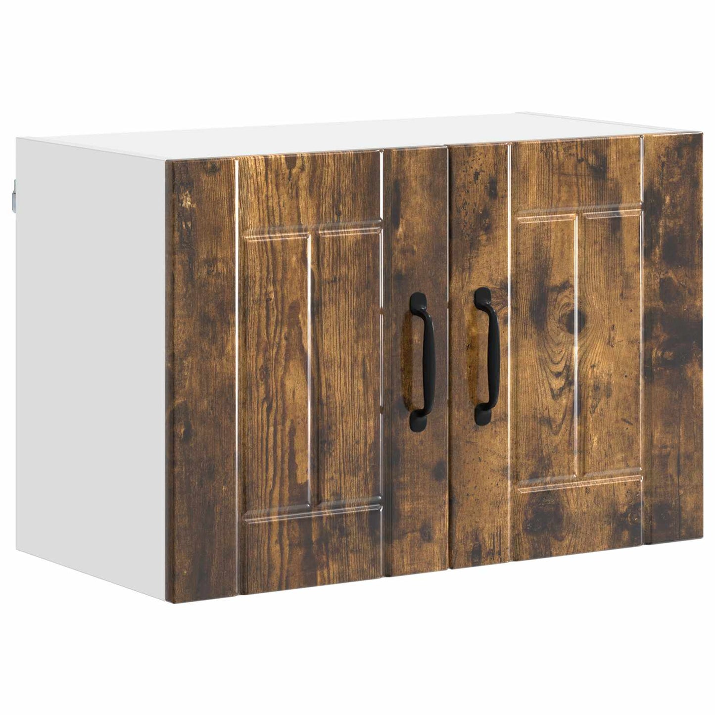Armadi a pareti per cucina 2 pcs Rovere fumé 60 x 31 x 40 cm