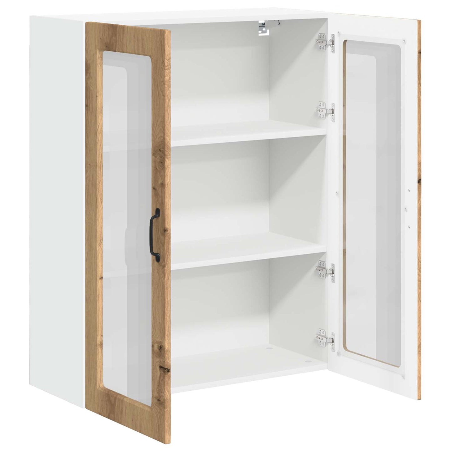 Pensile cucina con porta Rovere artigianale 80 x 31 x 100 cm