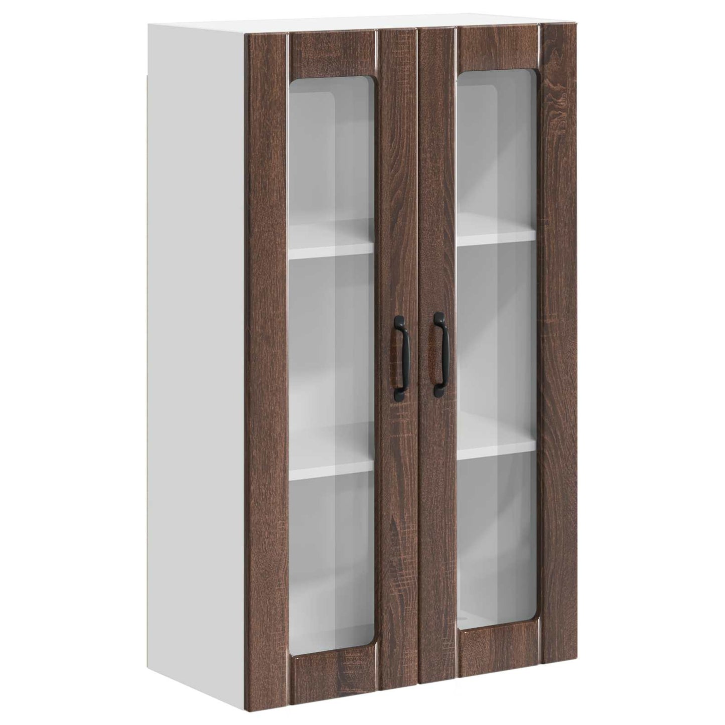 Pensile cucina con porta Rovere Marrone 60 x 31 x 100 cm