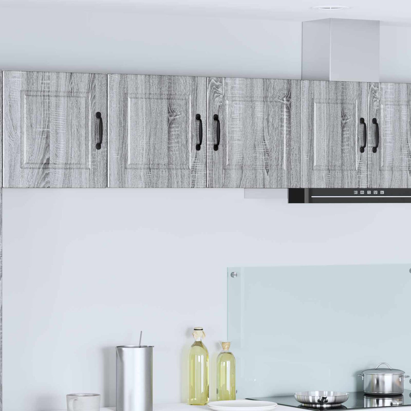 Mobile da cucina con lo scaffale Grigio Sonoma 80 x 31 x 40 cm