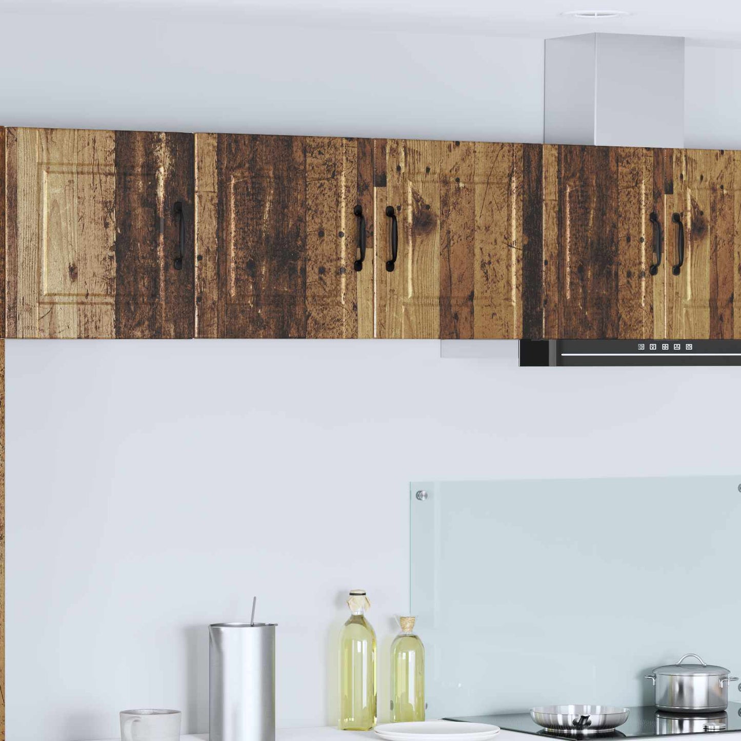Mobile da cucina con lo scaffale Legno vecchio 80 x 31 x 40 cm
