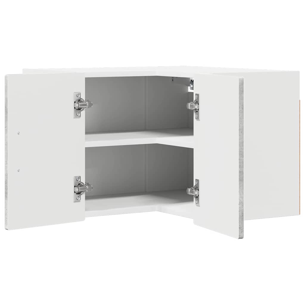 Mobile da cucina con lo scaffale Grigio cemento 57 x 57 x 40 cm