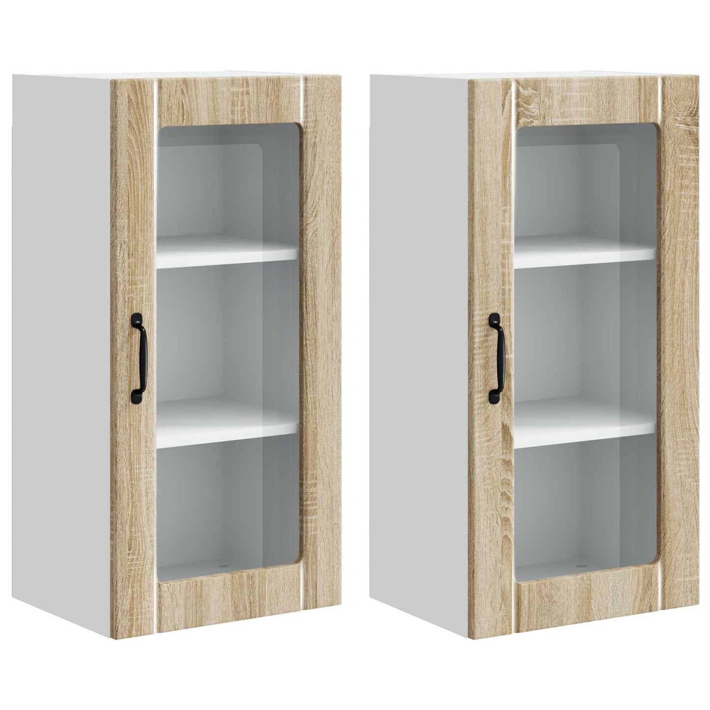 Mobile da cucina con porta 2 pcs Rovere Sonoma 40 x 31 x 80 cm