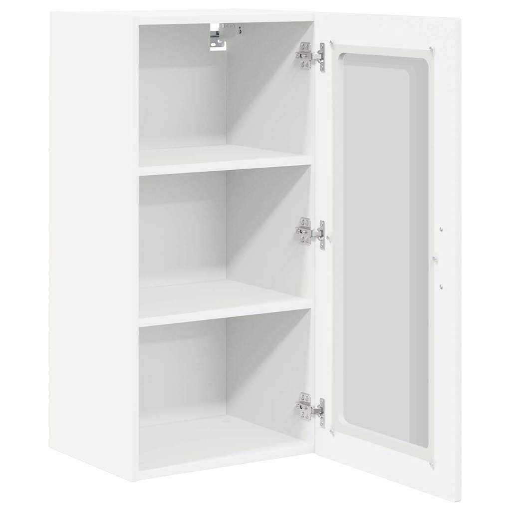 Mobile da cucina con lo scaffale Bianco Lucido 40 x 31 x 80 cm