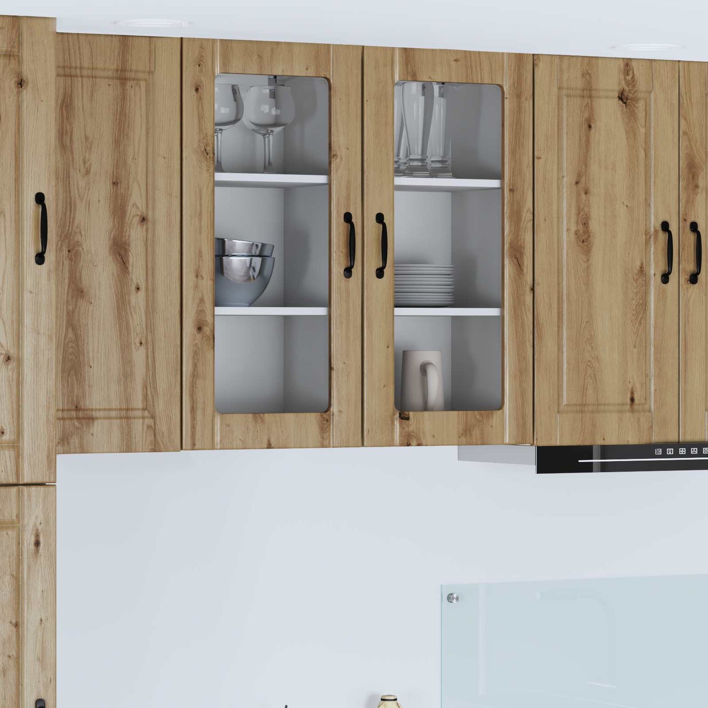 Mobile da cucina con porta Rovere artigianale 40 x 31 x 80 cm