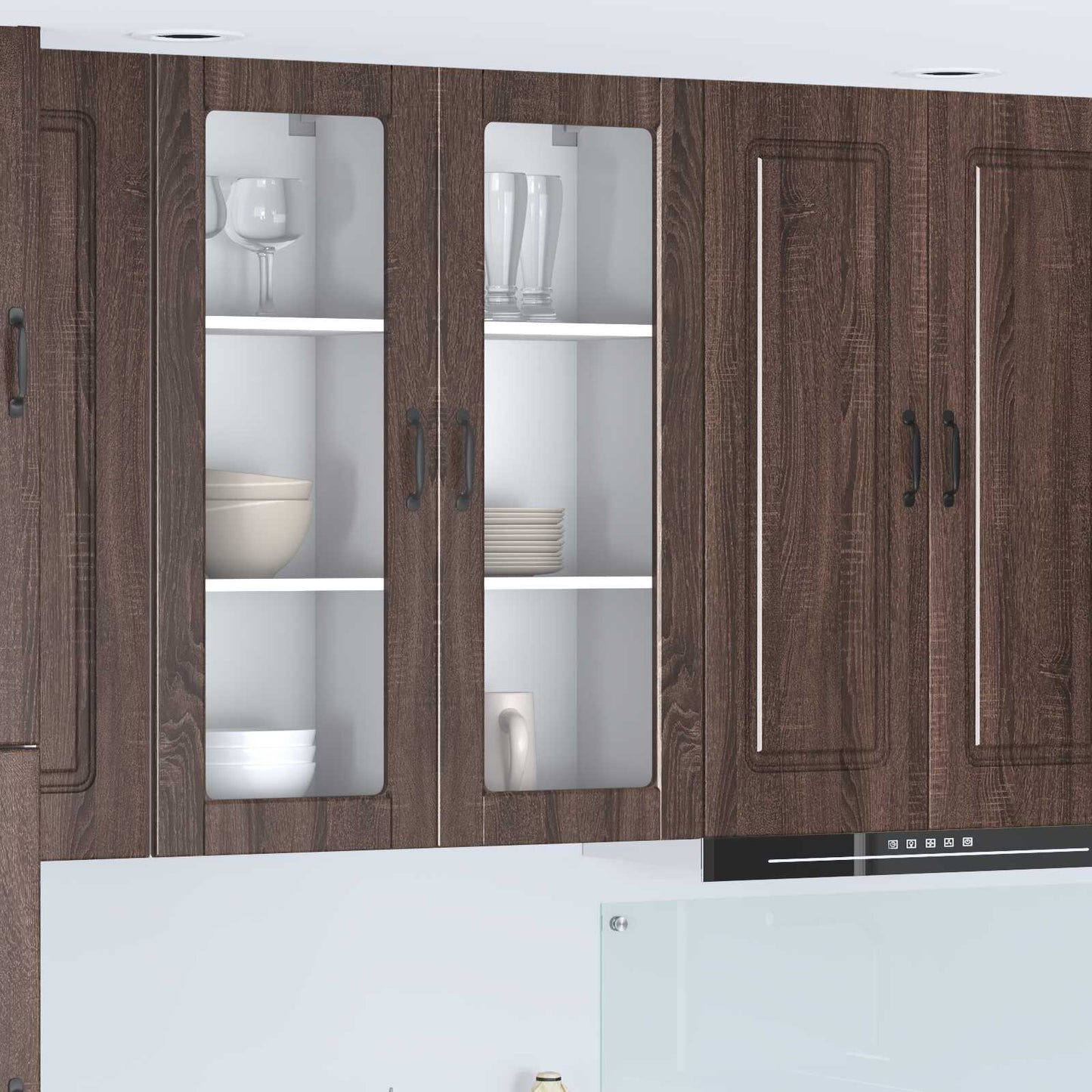 Mobile da cucina con porta Rovere Marrone 40 x 31 x 100 cm