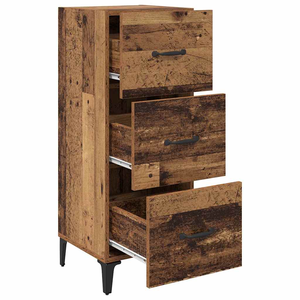 Credenza Legno vecchio 34,5 x 34 x 90 cm Legno multistrato