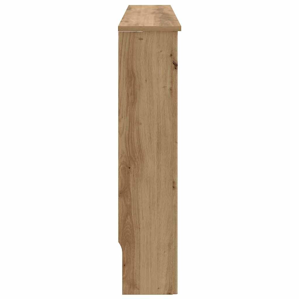 Copertura per radiatori Rovere artigianale 112 x 19 x 81,5 cm