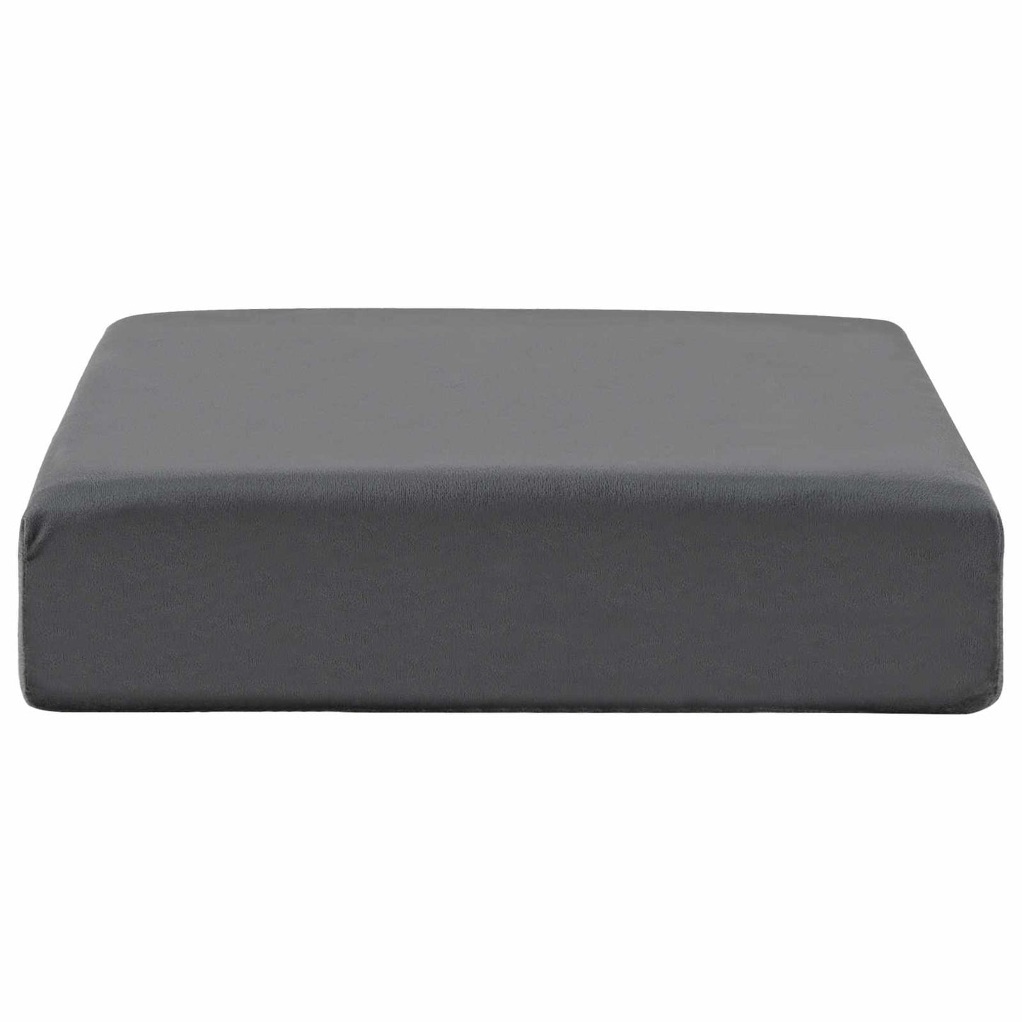 Cuscino per la seduta Grigio 40 x 40 x 10 cm Schiuma PU