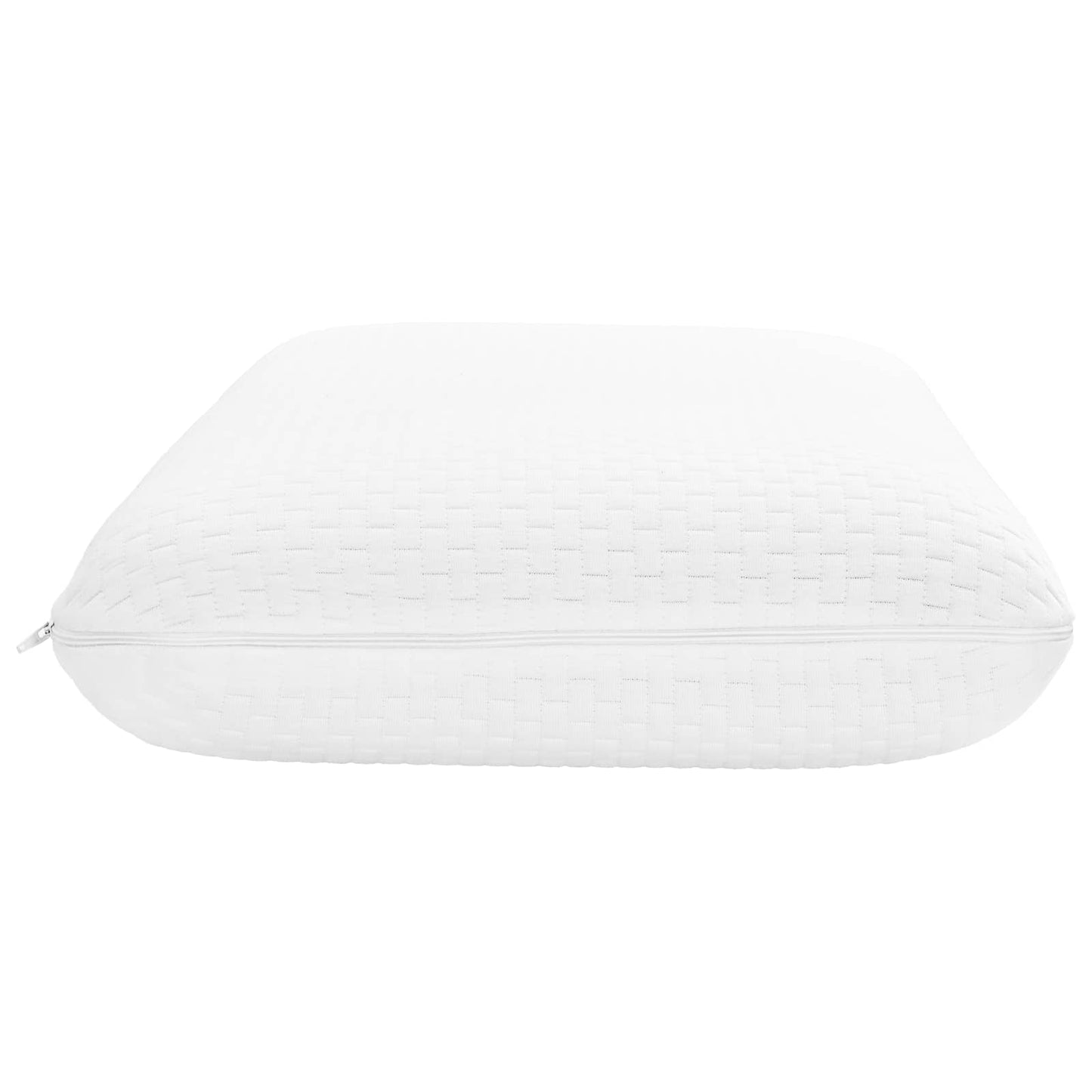 Cuscino da Letto Bianco 60 x 40 x 10 cm Schiuma Memory