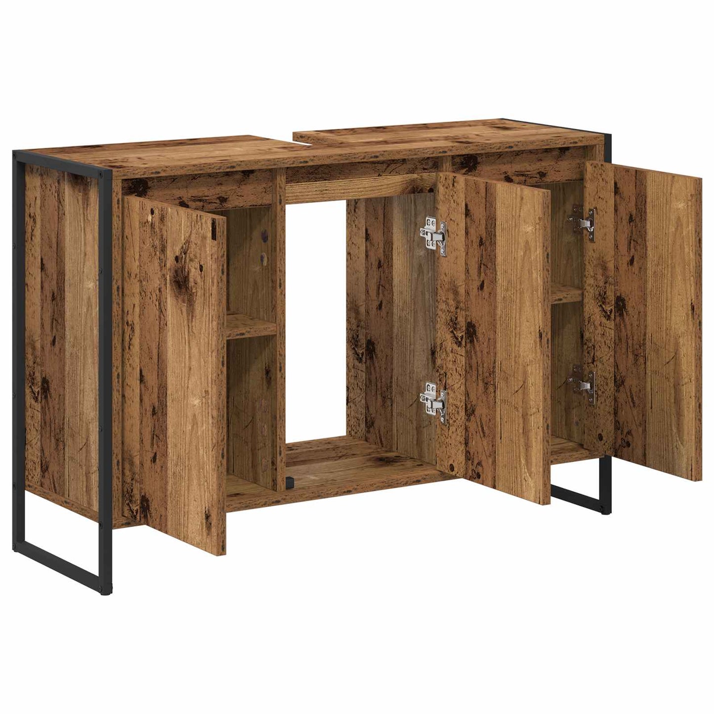 Mobile da Bagno Legno vecchio 90 x 30 x 60 cm Legno multistrato