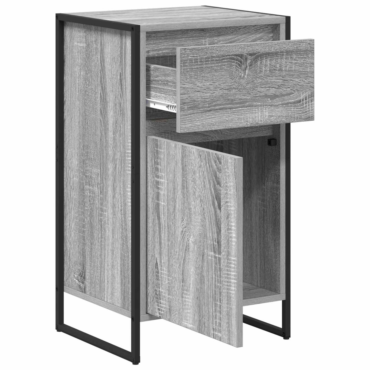 Credenza Grigio Sonoma 81 x 36 x 150.5 cm Legno multistrato