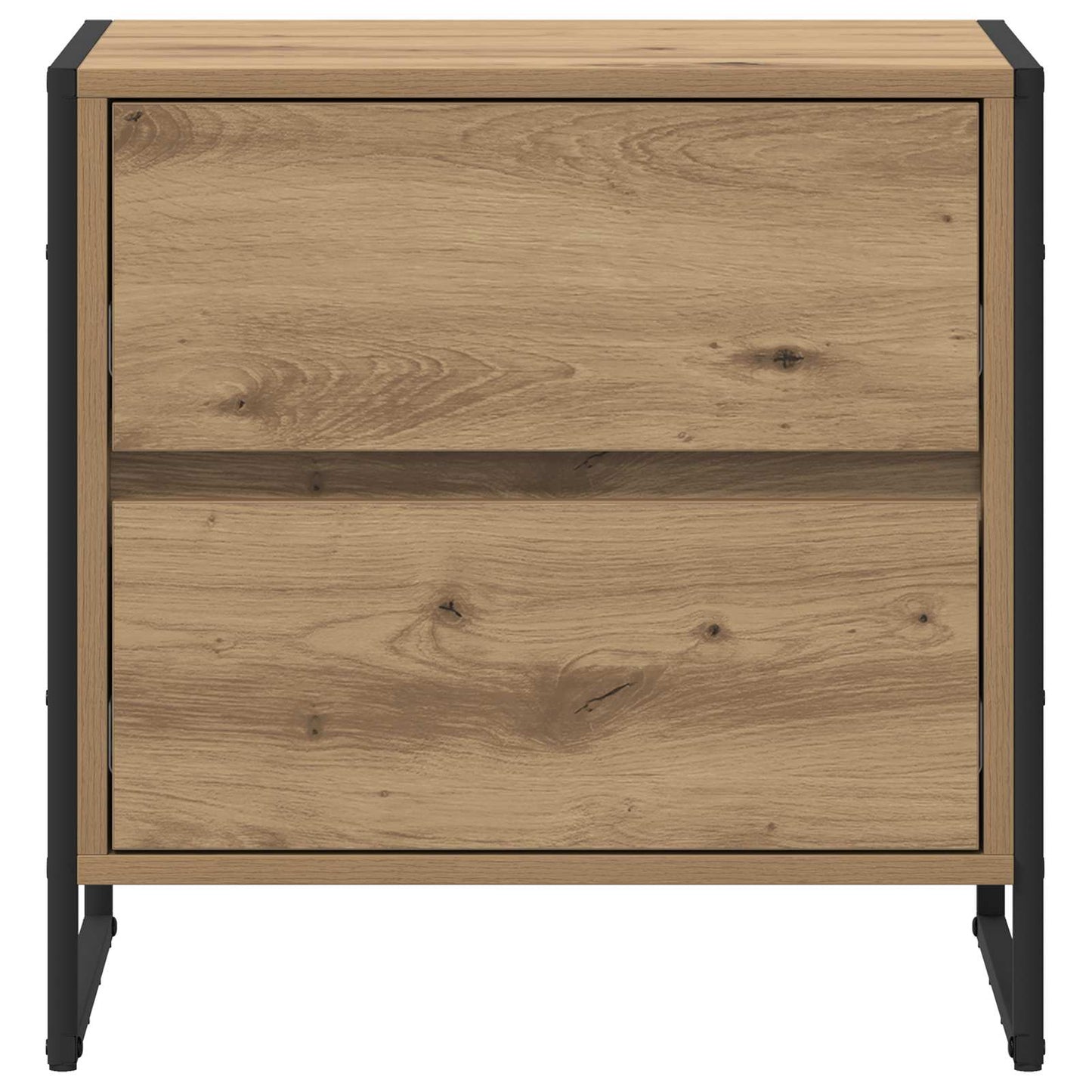Comodino Rovere Artigianale 50 x 39,5 x 50 cm Legno multistrato