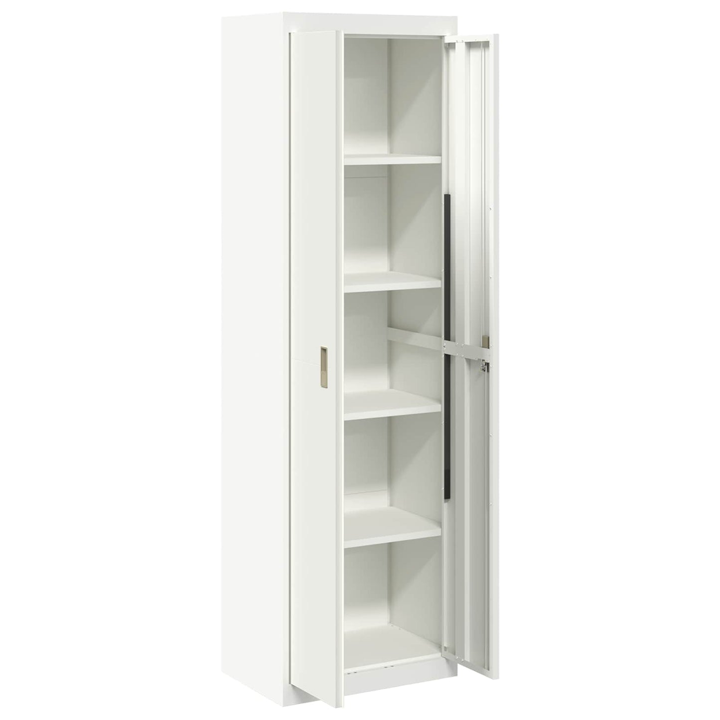 Armadio Bianco 60 x 40 x 200 cm Acciaio