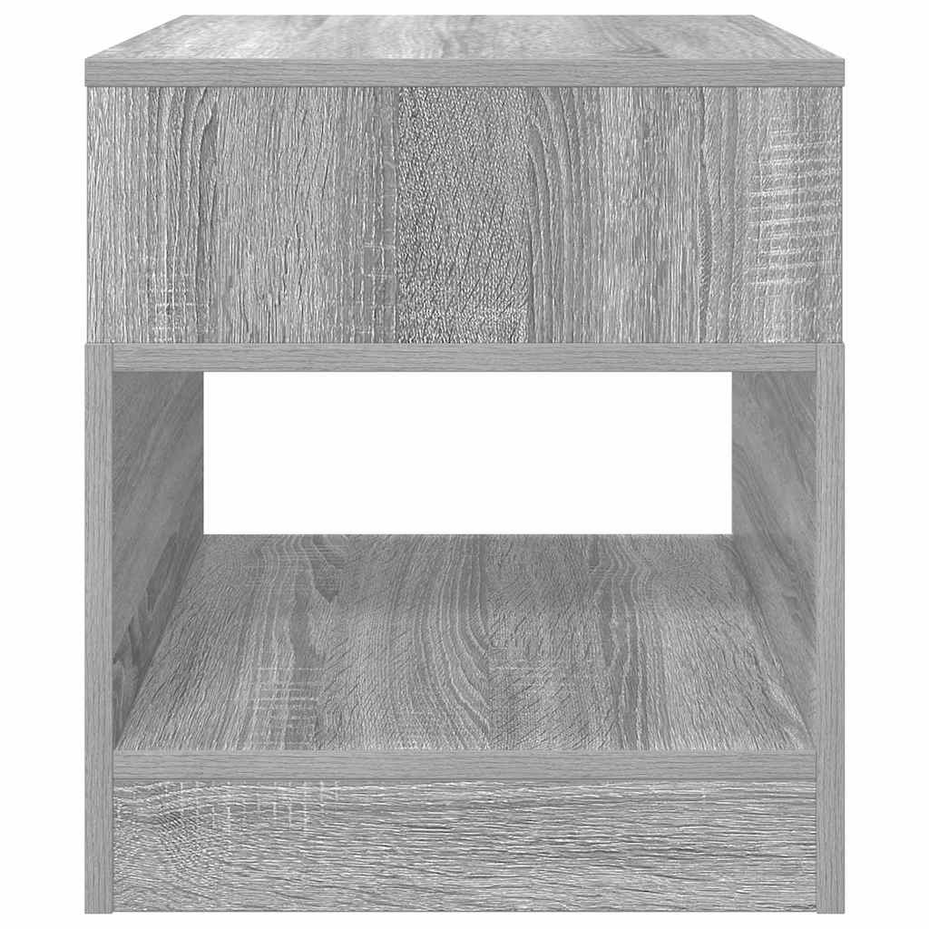 Tavolino Grigio Sonoma 40,5 x 40 x 45 cm Legno multistrato