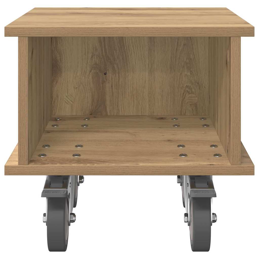 Supporto TV Rovere artigianale 37 x 35 x 35 cm