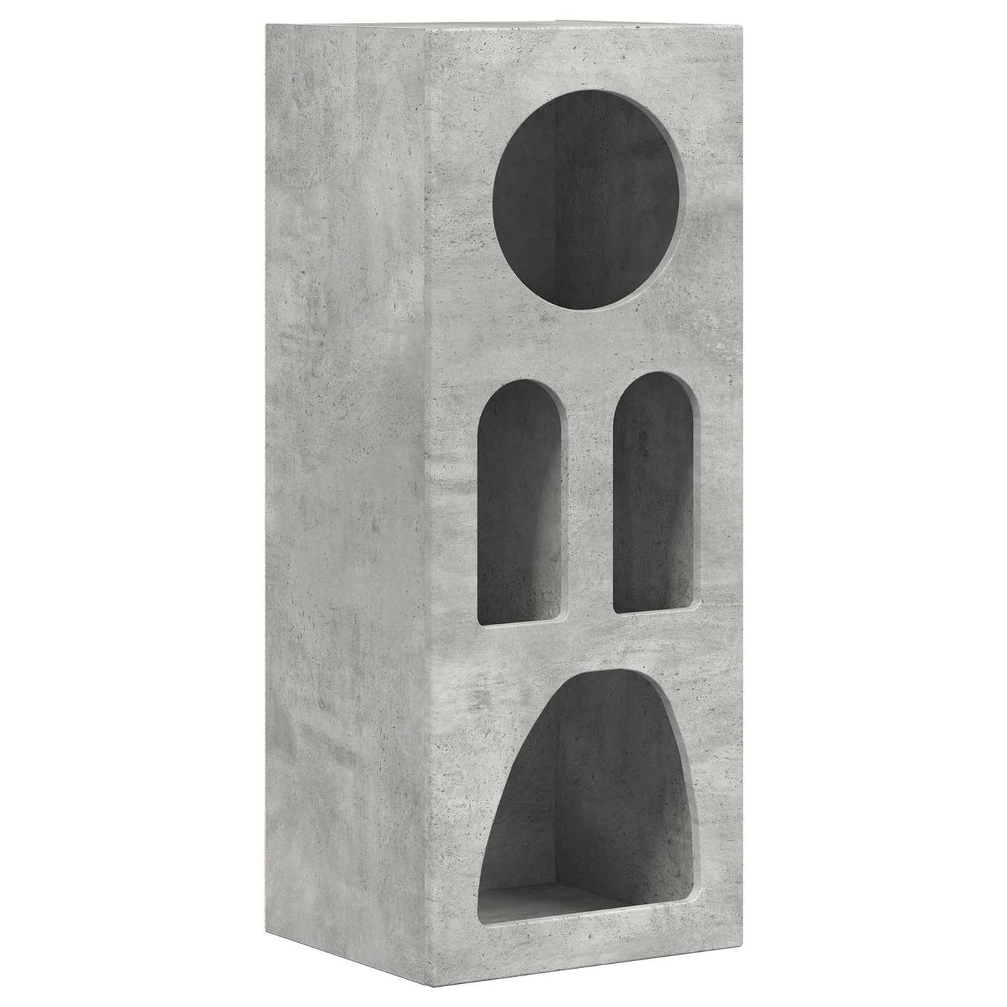 Credenza Grigio cemento 40 x 35 x 100.5 cm Legno multistrato