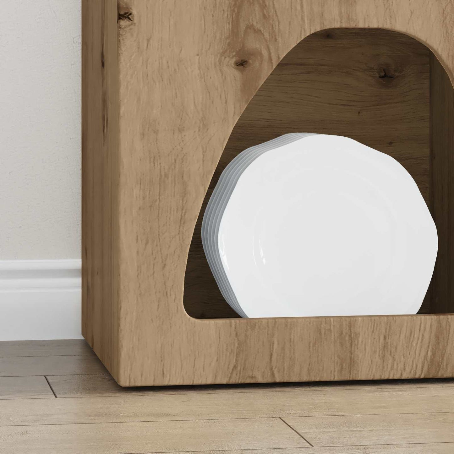 Credenza Rovere artigianale 40 x 35 x 100,5 cm