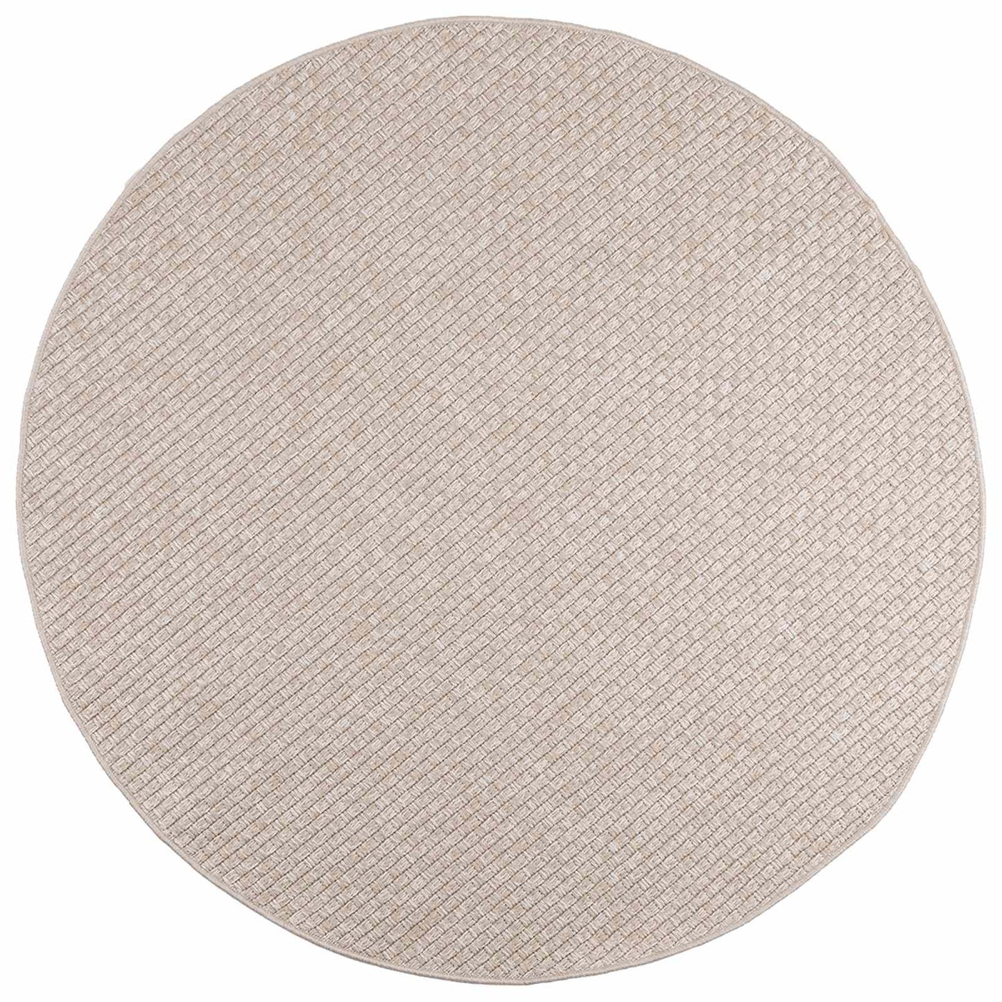 Tappeti per area Rotondo FARO Crema Ø 120 CM Poliestere