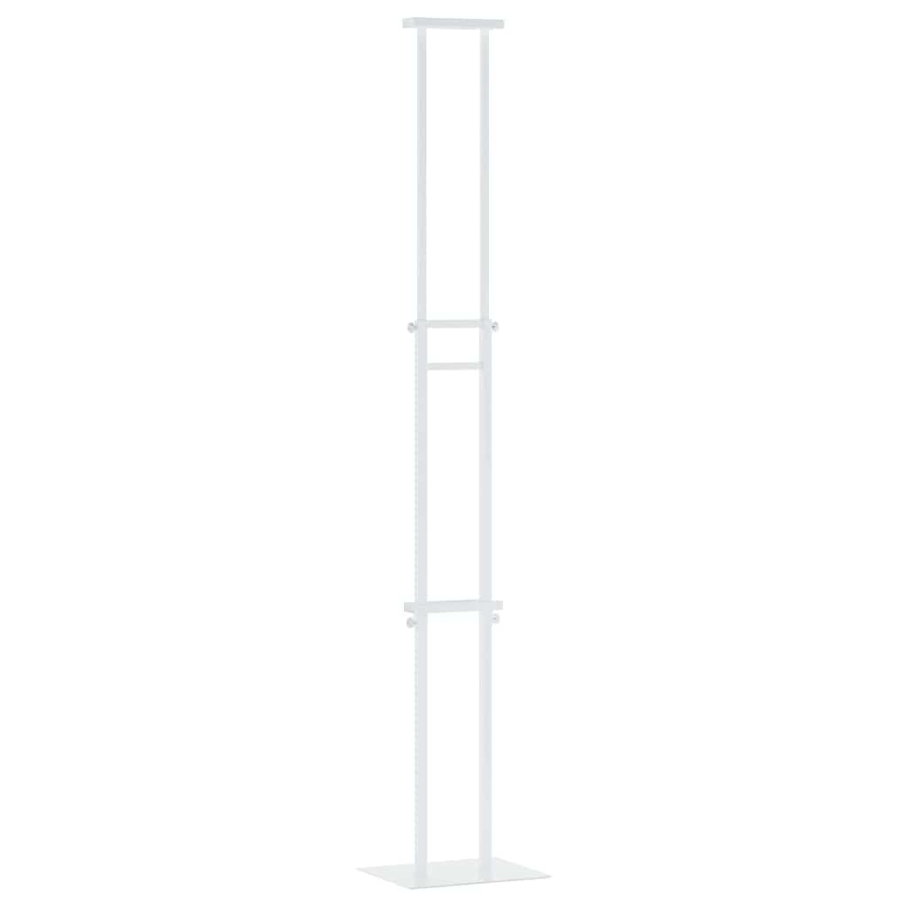Espositori per Fiere 2 pcs Bianco 30 x 23,5 x 210 cm Acciaio