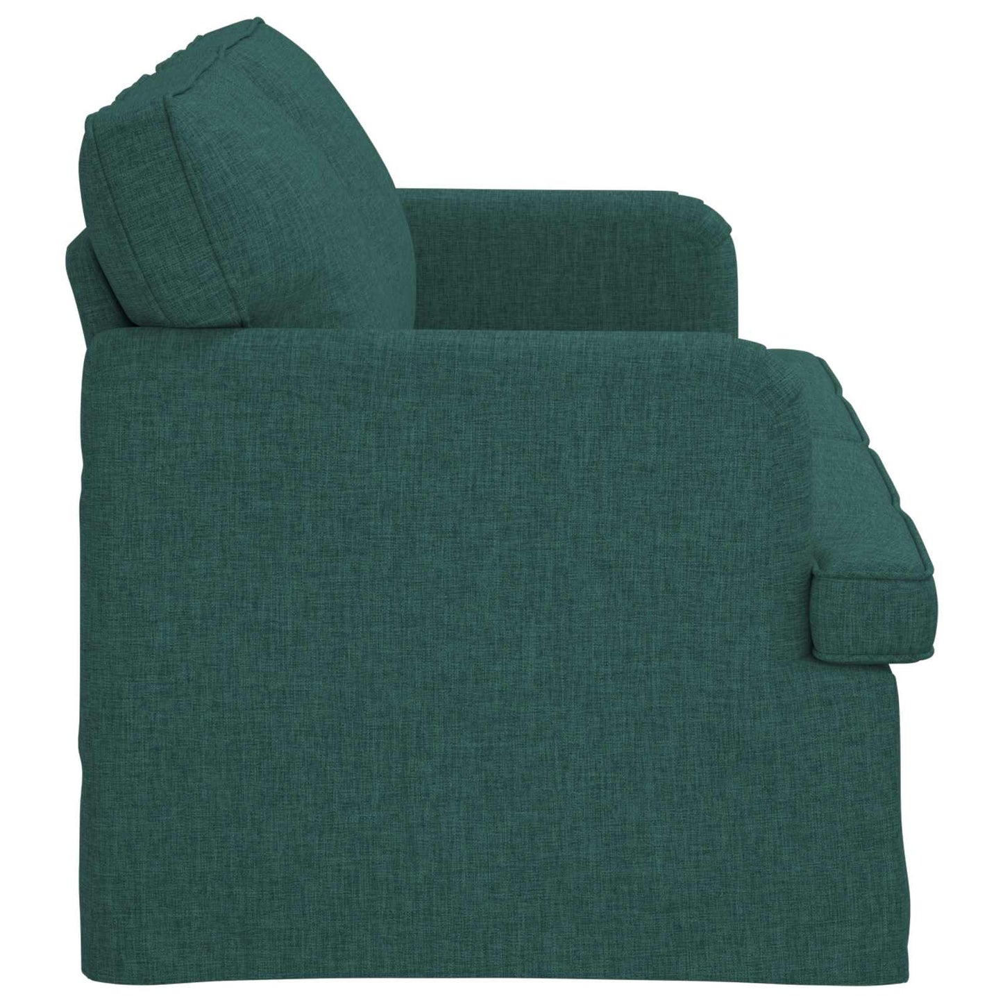 Divano Verde Scuro 142 x 80 x 85 cm Tessuto
