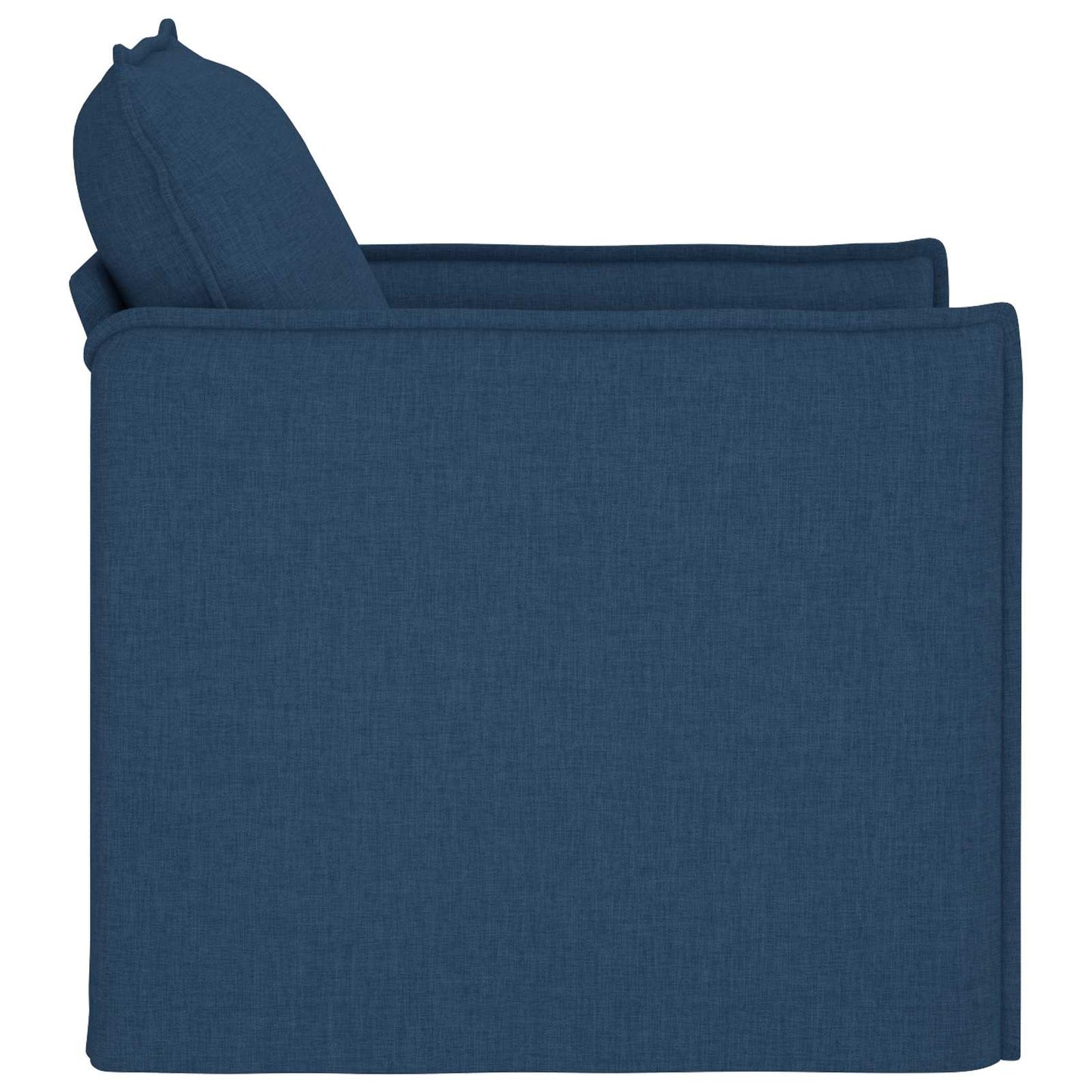 Divano Blu 195 x 82 x 85 cm Tessuto