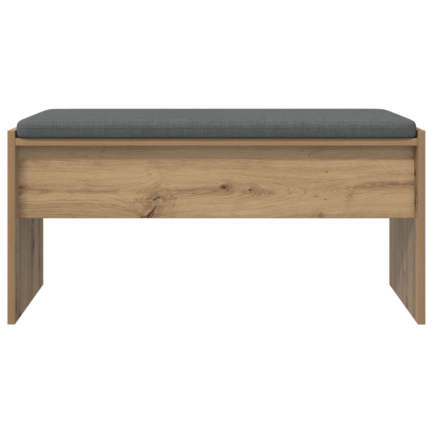 Panca per ingresso Rovere artigianale 83 x 38 x 40 cm