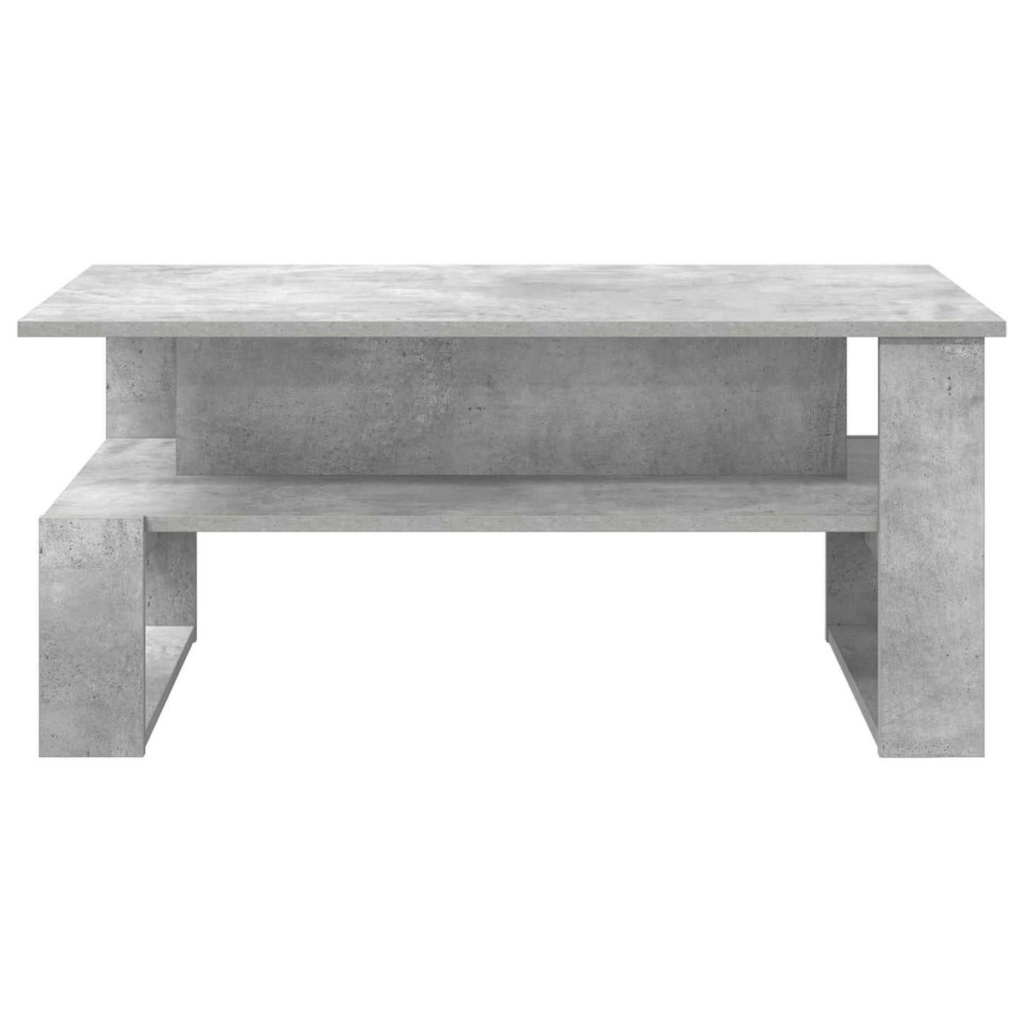 Tavolino da salotto Grigio cemento 90 x 50 x 40 cm