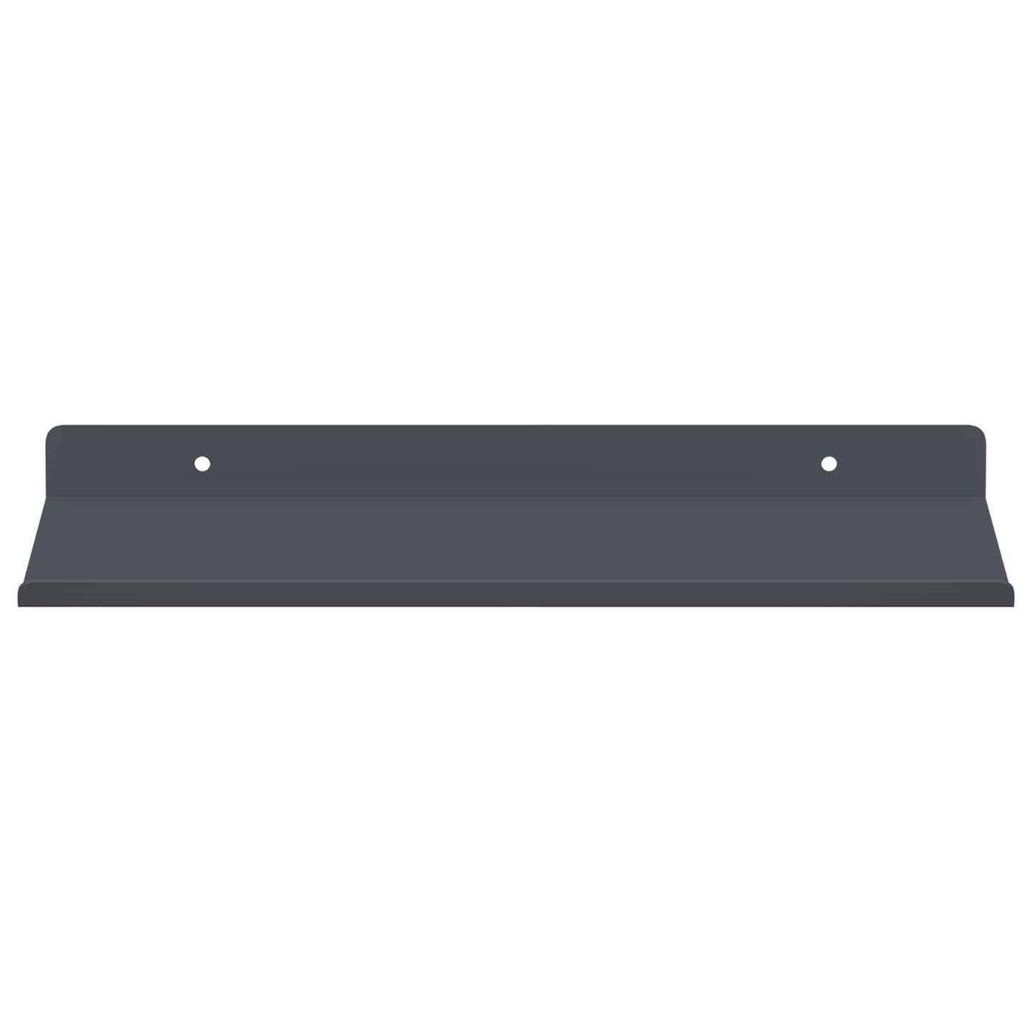 Mensola sospesa 4 pcs Antracite 30 x 18 x 2,5 cm Acciaio