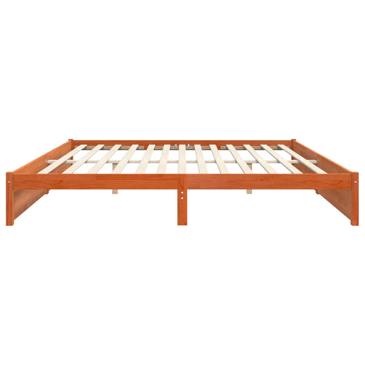 Struttura del letto Marrone cerato 200 x 200 cm