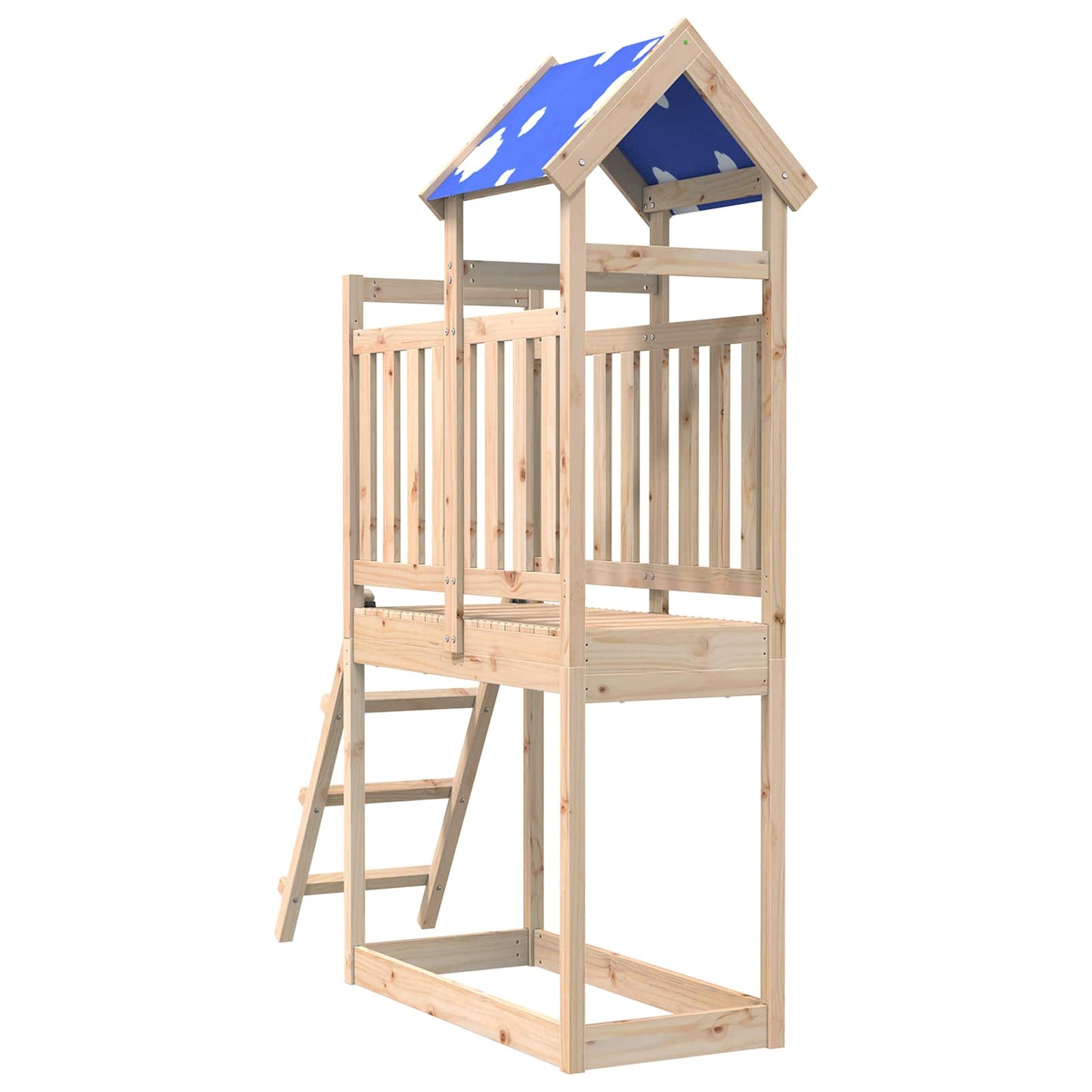 Torre da Gioco Marrone 52,5 x 110,5 x 215 cm Pino massello