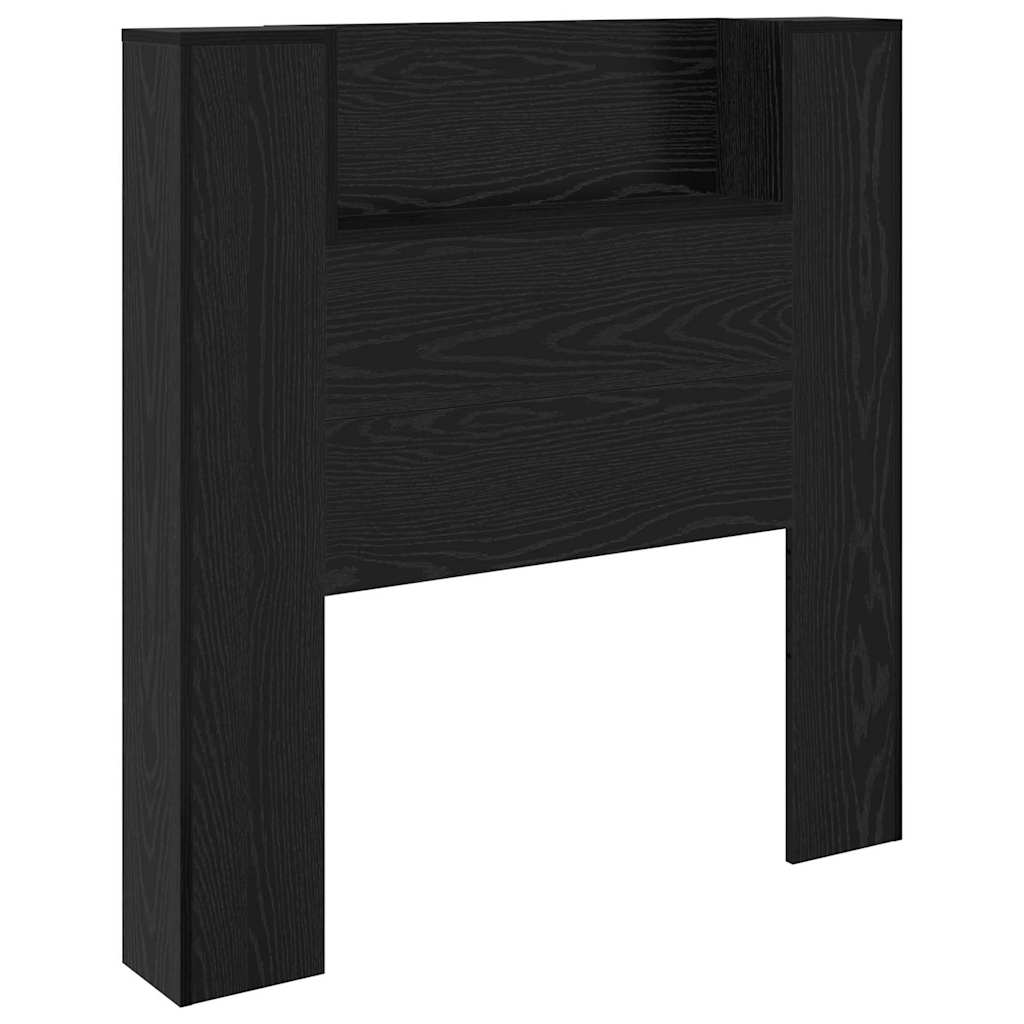 Testiera Rovere Nero 100 x 15 x 103,5 cm Legno multistrato