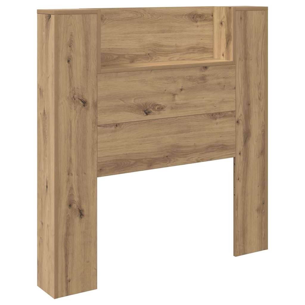 Testiera con lo scaffale Rovere artigianale 100 x 15 x 103,5 cm