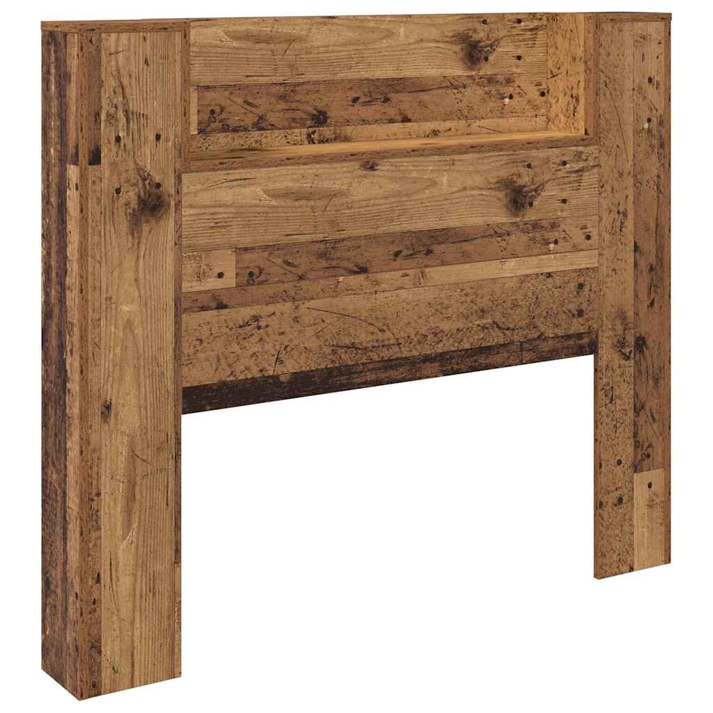 Testiera Legno vecchio 120 x 15 x 103,5 cm Legno multistrato