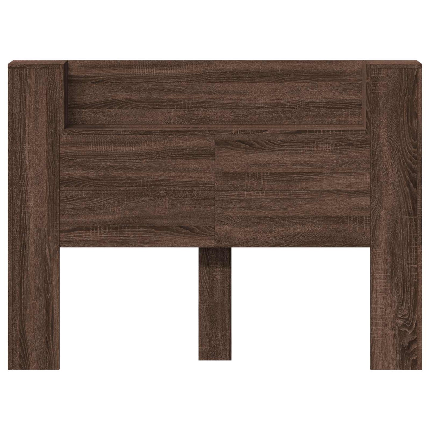 Testiera Rovere Marrone 140 x 16,5 x 103,5 cm Legno multistrato