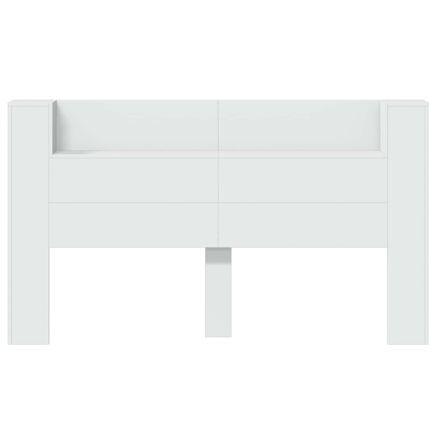 Testata con Mobile e LED Bianco 180 x 16,5 x 103,5 cm