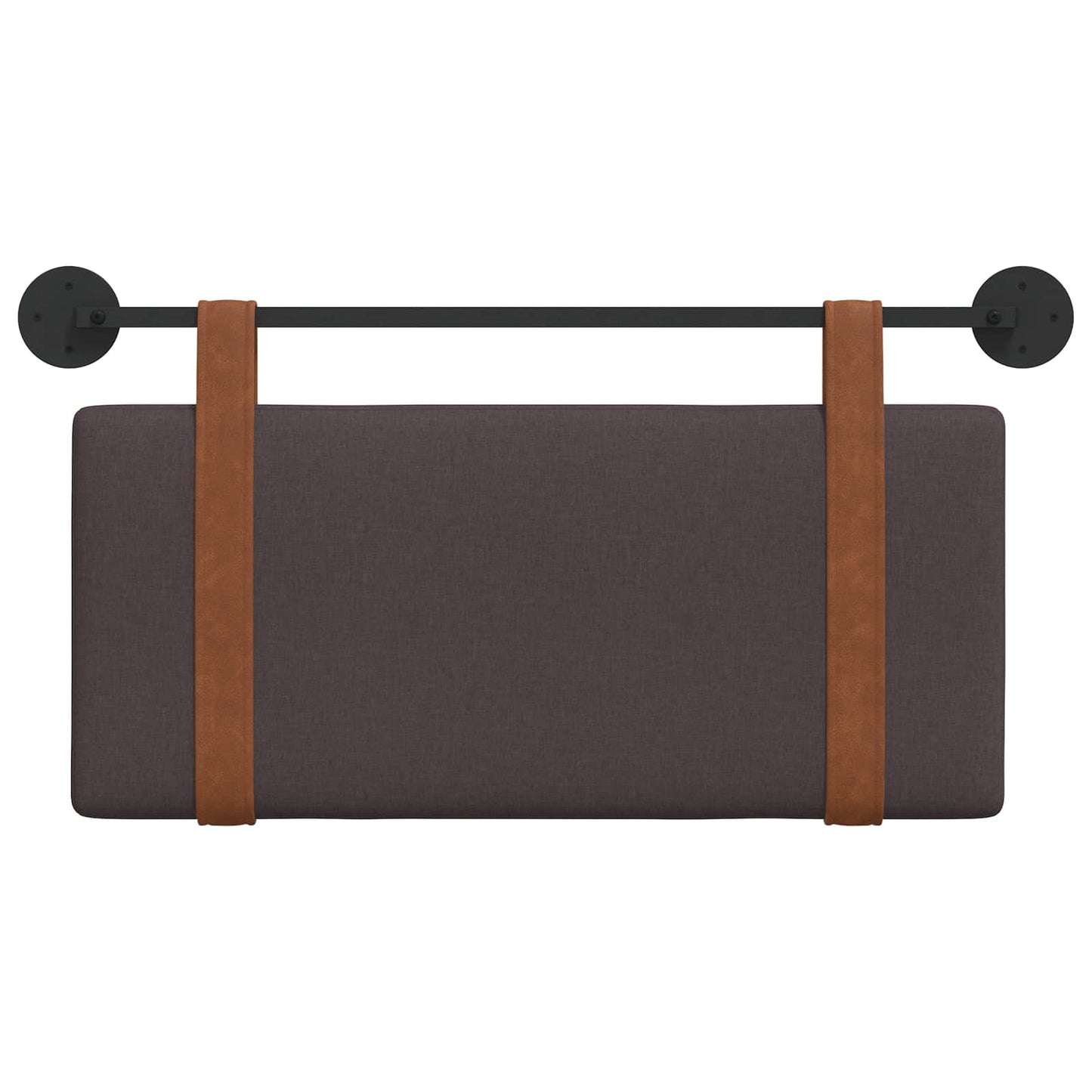 Testata appesa Marrone Scuro 90 x 55 x 5 cm PU Antico