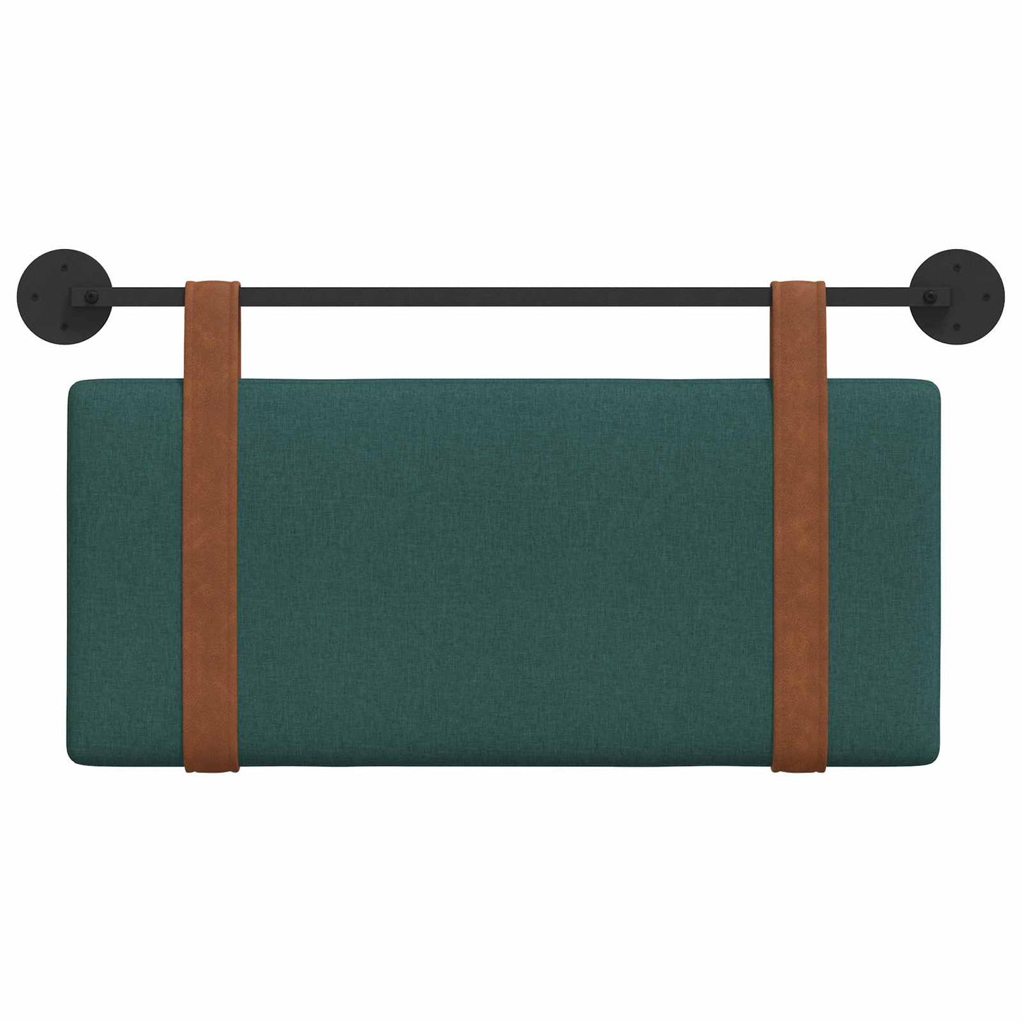 Testata appesa Verde Scuro 100 x 55 x 5 cm PU Antico
