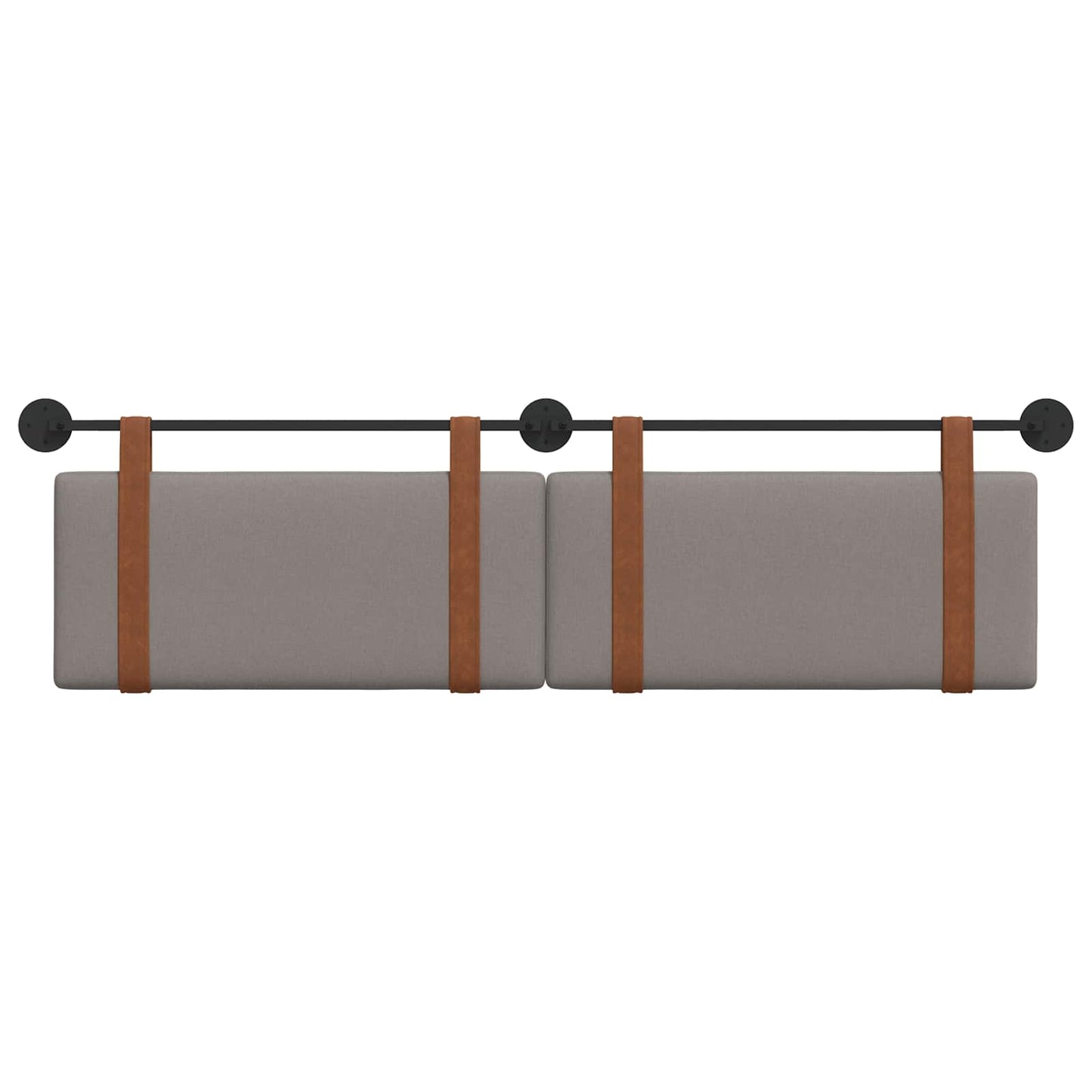 Testata appesa Tinta unita Talpa 170 x 55 x 5 cm PU Antico