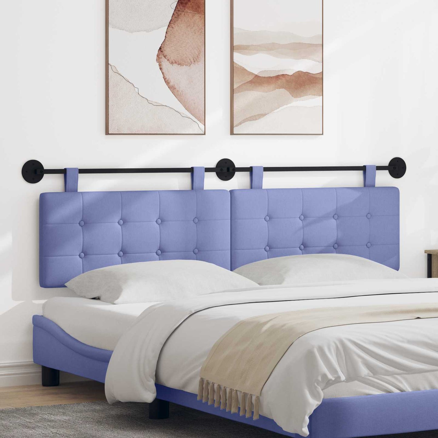 Testata appesa Blu jeans 190 x 55 x 5 cm Tessuto