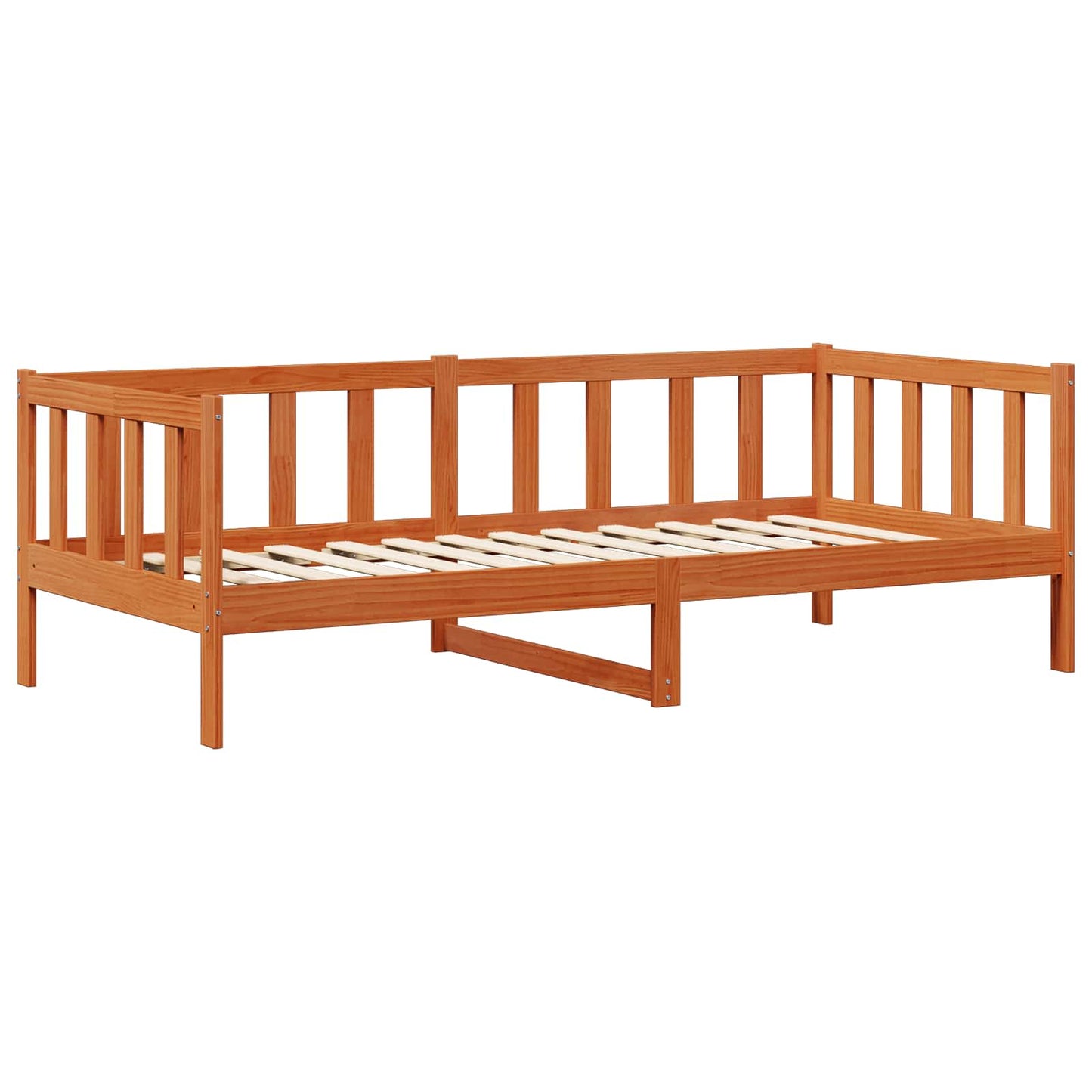 Set di Letto per il Giorno 2 pcs Marrone cerato Pino massello