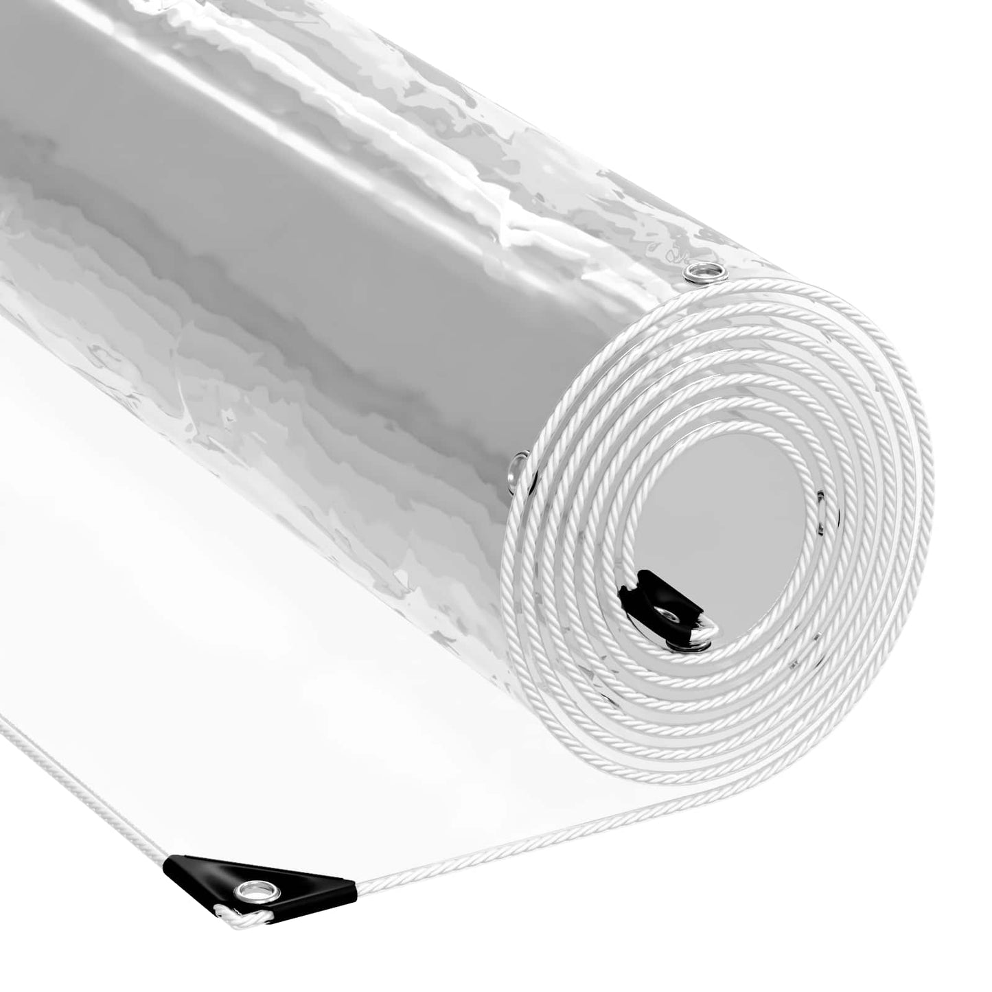 Telo con Occhielli Trasparente 5 x 5 m Polietilene