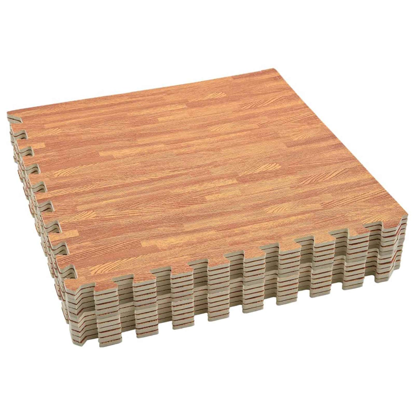 Tappetini da Esercizio Puzzle 12 pcs Marrone 4,32 ? Schiuma EVA