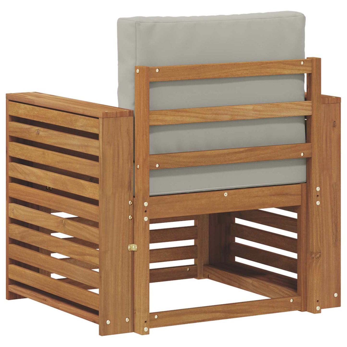 Set di divani da esterno con cuscino Naturale 79 x 63 x 73 cm