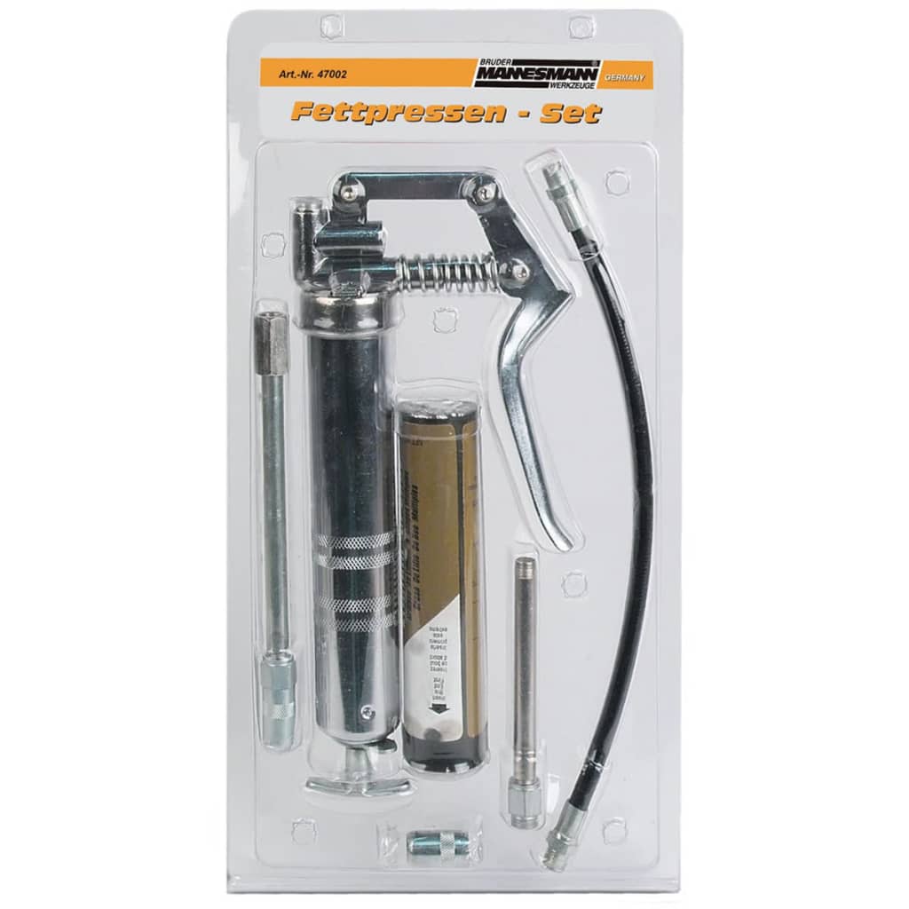 Brüder Mannesmann Pistola per Ingrassaggio Metallo Argento 47002
