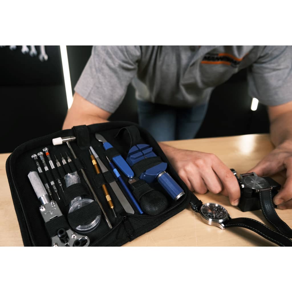 Brüder Mannesmann Kit Attrezzi per Orologiaio 16 pz