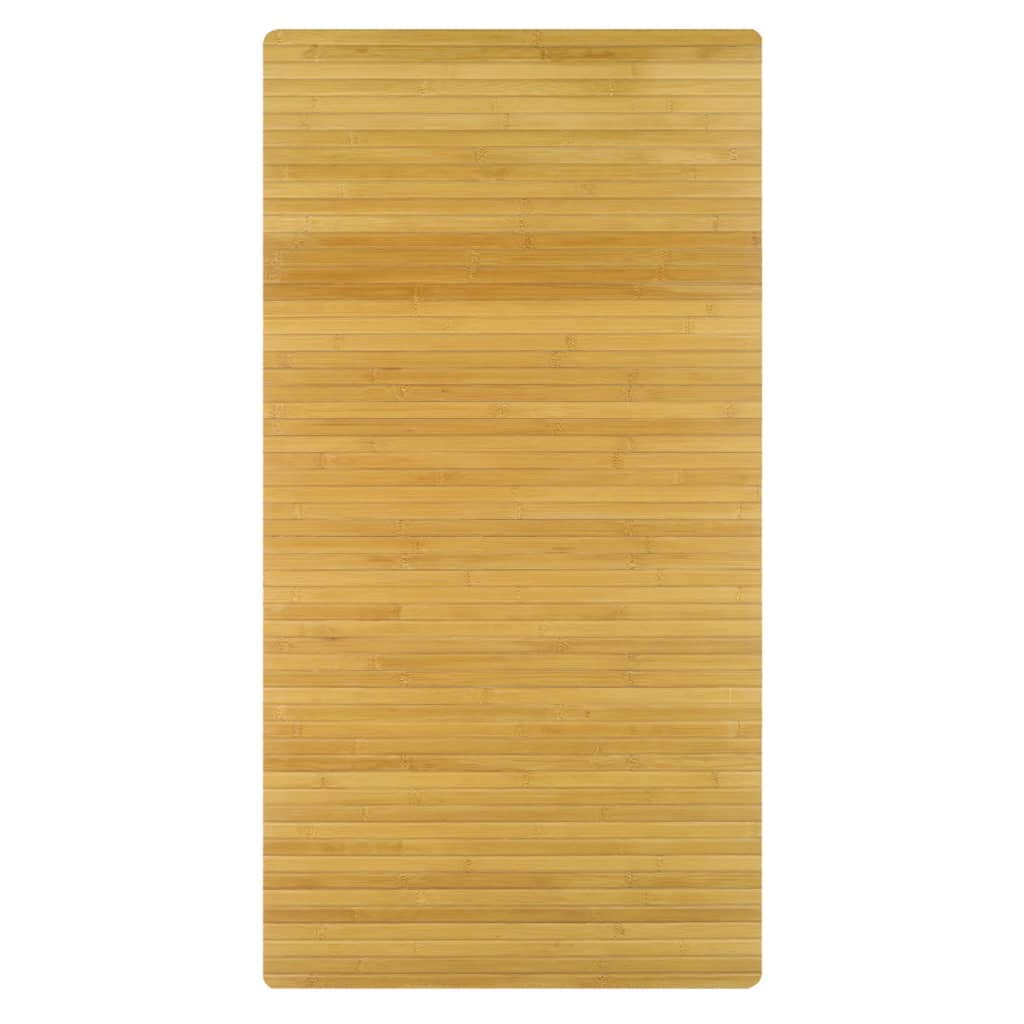 Kleine Wolke Tappeto per Bagno Bambus 50x80 cm Marrone