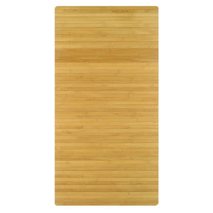 Kleine Wolke Tappeto per Bagno Bambus 50x80 cm Marrone